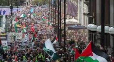 Londra'da Filistin için düzenlenen konserde, 1,5 milyon sterlin bağış toplandı