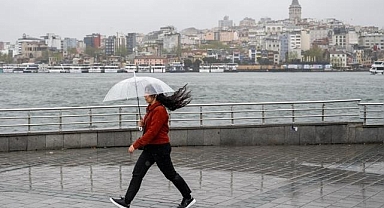 Marmara Bölgesi'nde perşembeden itibaren yağış bekleniyor
