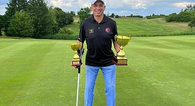 Para golfçü Mehmet Kazan İngiltere'de şampiyon oldu