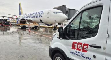 TGS, İzlanda'nın havayolu şirketi Icelandair'e yer hizmetleri vermeye başladı