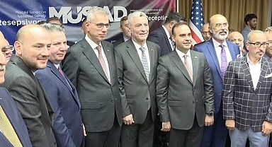 Türk ve Amerikan iş dünyası MÜSİAD'ın New York'taki resepsiyonunda bir araya geldi