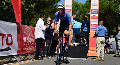 Uluslararası İstanbul Bisiklet Turu'nun 1. etabı tamamlandı