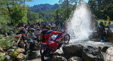 16. Sea To Sky Enduro Motosiklet Yarışı'nda orman etabı tamamlandı