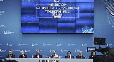 5G ihalesinde A1, A2 ve A3 paketleri için teklifler alındı
