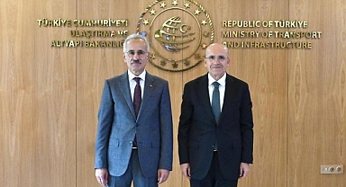 Bakan Uraloğlu, Hazine ve Maliye Bakanı Şimşek ile görüştü