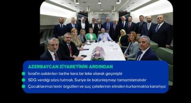 Cumhurbaşkanı Erdoğan, Azerbaycan dönüşü gazetecilerin sorularını yanıtladı: (3)