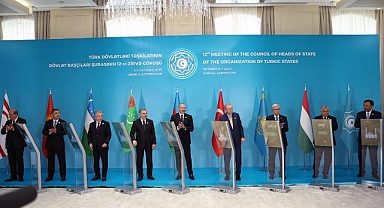 Cumhurbaşkanı Erdoğan, Türk Devletleri Teşkilatı 12. Zirvesi'nde konuştu: (1)