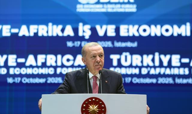 Cumhurbaşkanı Erdoğan, Türkiye-Afrika 5. İş ve Ekonomi Forumu'nda konuştu: (1)