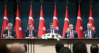 Cumhurbaşkanı Yardımcısı Yılmaz, 2026 Yılı Merkezi Yönetim Bütçe Bağlama Töreni'nde konuştu: (1)