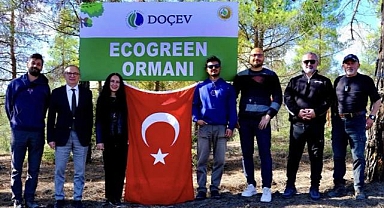 Ecogreen Enerji Denizli'de 2 bin fidanlık ormanı doğaya kazandırdı