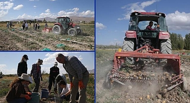 Geleceğin ziraat mühendisleri üniversitenin uygulama bahçelerinde yetişiyor
