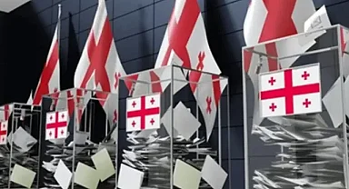 Gürcistan'da halk yerel seçimler için sandık başında