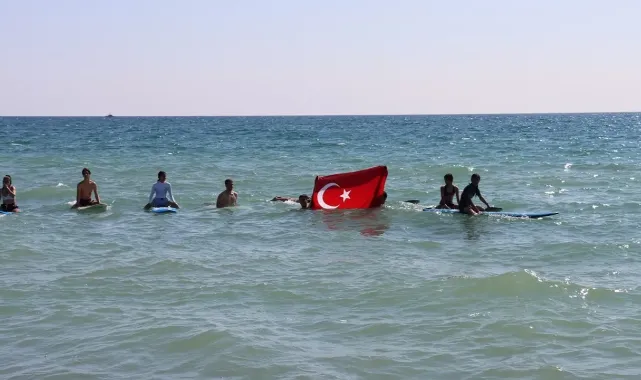 Hatay Sörf Merkezi, deprem bölgesinde yeni sporcular yetiştiriyor