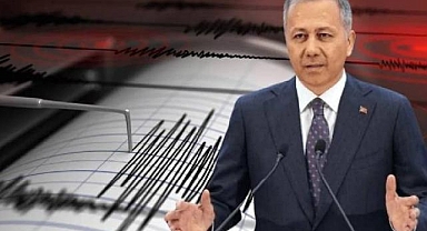 İçişleri Bakanı Yerlikaya'dan Balıkesir'deki depreme ilişkin açıklama: