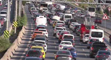 İstanbul'da trafik yoğunluğu yüzde 71'e kadar çıktı