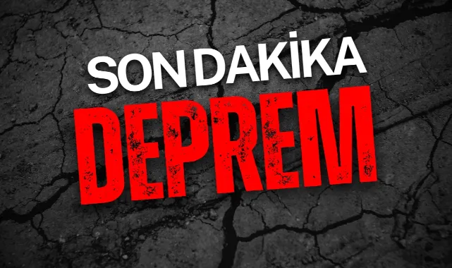 İstanbul ve İzmir'de hissedilen bir deprem oldu