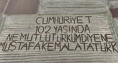 Kırklarelili çiftçi tarlasına pullukla 