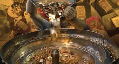 “Küresel ticaret iyimserliğiyle birlikte güvenli liman talebinin azalması sonucu altında aşağı yönlü hareket gözleniyor.”