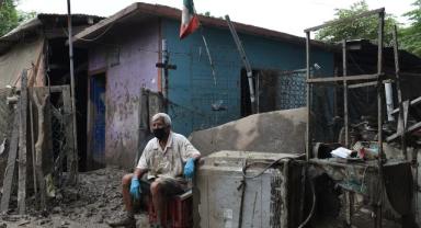 Meksika’da fırtına sonrası sel ve su baskınları yaşandı