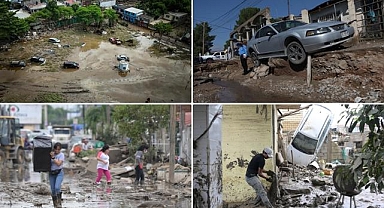 Meksika'da şiddetli yağışlar nedeniyle hayatını kaybedenlerin sayısı 72'ye yükseldi