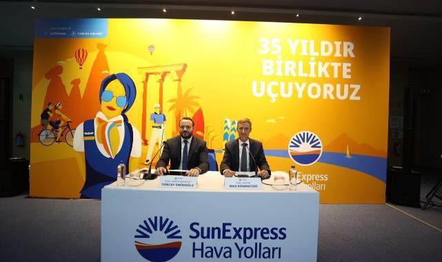 SunExpress bu yıl 13 milyondan fazla yolcu taşıdı