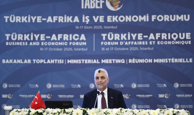 Ticaret Bakanı Bolat, Türkiye-Afrika İş ve Ekonomi Forumu'nda konuştu:
