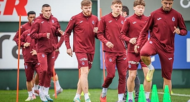 Trabzonspor, Galatasaray maçının hazırlıklarına devam etti