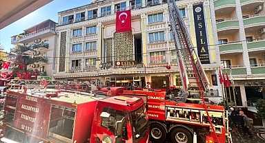 Yalova'da otelde çıkan yangın söndürüldü
