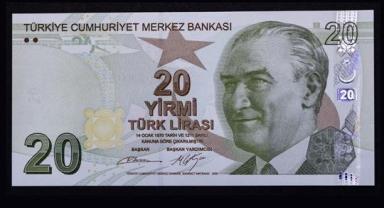 Yeni 20 TL'lik banknotlar bugün tedavüle giriyor