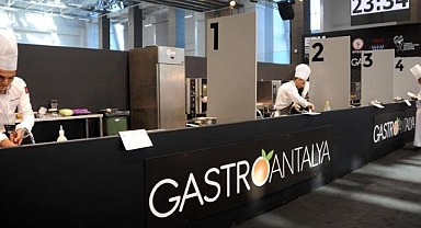 Yerli ve yabancı şefler GastroAntalya'da buluşacak