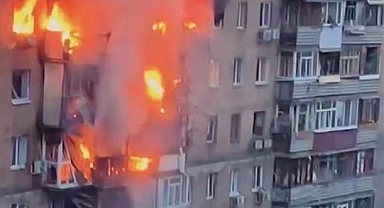 Zelenskiy, Harkiv'e ve kentteki hastaneye hava saldırısında 57 kişinin yaralandığını belirtti