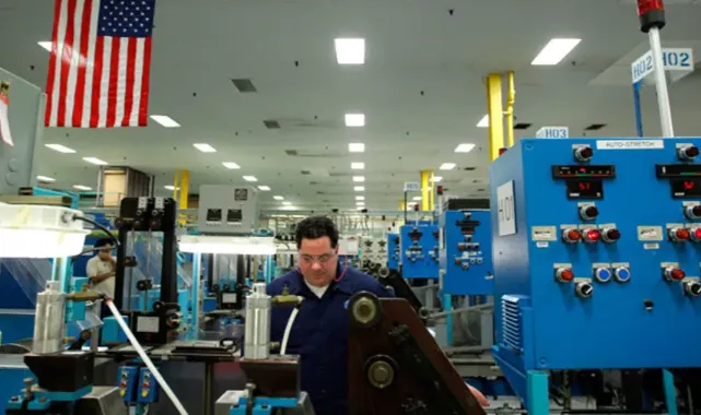 ABD'de fabrika siparişleri ağustosta arttı