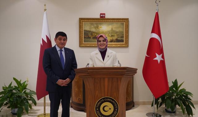 Aile ve Sosyal Hizmetler Bakanı Göktaş, Türkiye'nin Doha Büyükelçiliğini ziyaret etti