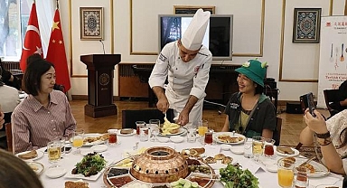 Çin'de Pekin Üniversitesinde Türk Mutfağı Haftası'nın açılışı yapıldı