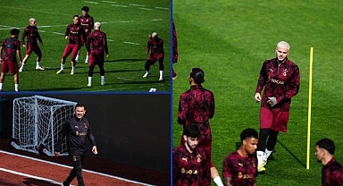 Galatasaray, Ajax maçı hazırlıklarını tamamladı