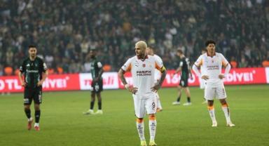 Galatasaray, namağlup ünvanını Kocaelispor karşısında kaybetti
