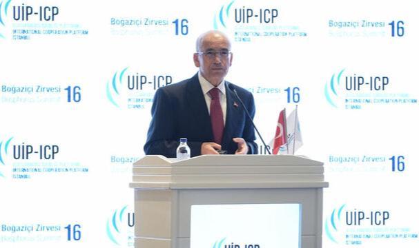 Hazine ve Maliye Bakanı Şimşek, 16. Boğaziçi Zirvesi'nde konuştu: