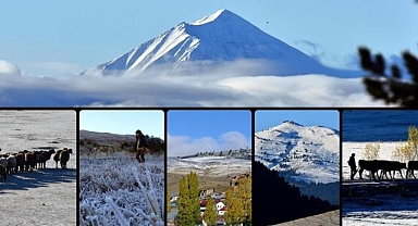 Kars'ta soğuk hava etkili oldu