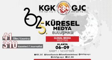 KGK’nın “5. Küresel Medya Buluşması” Alanya’da Başlıyor