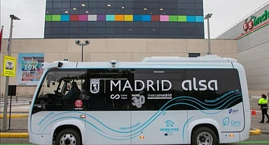 Otokar'ın otonom otobüsü İspanya'da yolcu taşımaya başladı