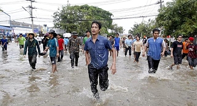 Tayland'da şiddetli yağışların yol açtığı sellerde 2,1 milyon kişi etkilendi, 13 kişi öldü