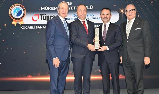 Tüpraş'a Kocaeli Sanayi Odası'ndan