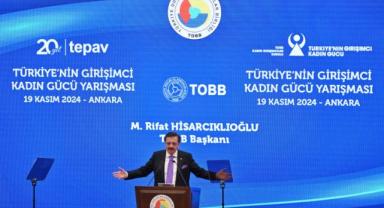 Türkiye'nin Girişimci Kadın Gücü Yarışması Ödül Töreni, TOBB'da düzenlendi