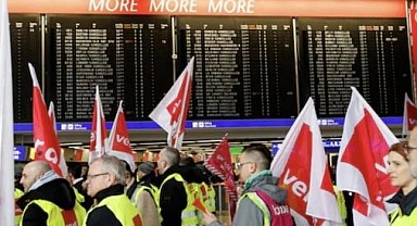 Almanya'da kamu çalışanları 18 Aralık'ta Berlin'de uyarı grevine gidecek