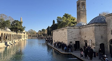 Balıklıgöl'de hafta sonu yoğunluk oluştu