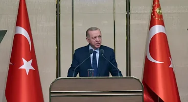 Cumhurbaşkanı Erdoğan, Uluslararası Demokratlar Birliği temsilcilerini kabulünde konuştu: 
