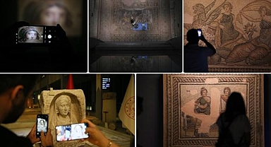 Gaziantep'teki Zeugma Mozaik Müzesi'ni bu yıl 616 bin kişi ziyaret etti