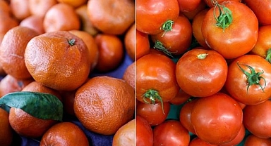 İstanbul'da ekimde en çok mandalina ve domates tüketildi