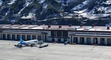 Rize-Artvin Havalimanı'nı kasımda 99 bin 528 yolcu kullandı