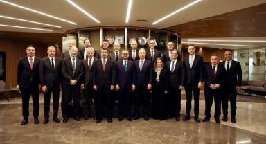 TCMB Başkanı Karahan, Bankalar Birliği Yönetim Kurulu üyeleriyle bir araya geldi